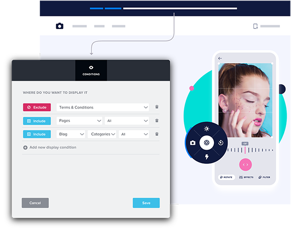 Brizy Page Builder  網站自訂塊 全佈局設計